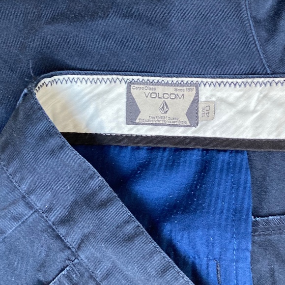 Volcom Men's Navy Blue Shorts - Picture 3 of 3